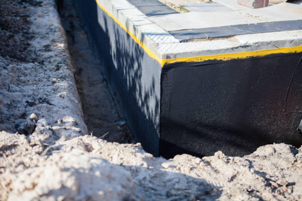 Professional Interior Drainage System technician working in Saraland, AL